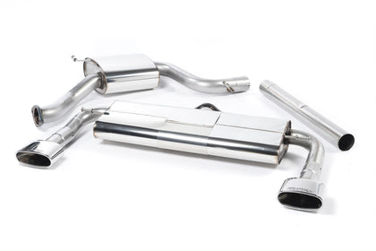 Milltek cat-back udstødning til Seat Leon Cupra 280 & 290 2.0 TSI, polerede tips – billede 3