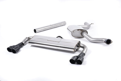 Milltek cat-back udstødning til Seat Leon Cupra 280 & 290 2.0 TSI, sorte tips – billede 5