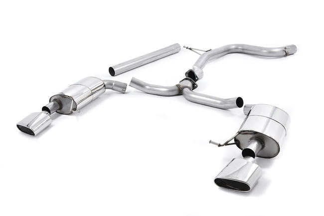 Milltek Cat-Back udstødning – Seat Leon ST Cupra 280 & 290 2.0 TSI – ikke-resoneret – produktbillede 1