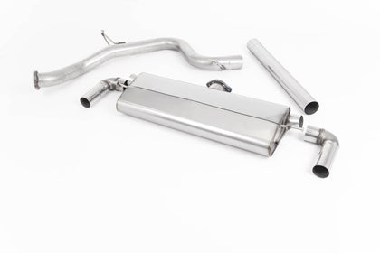 Milltek cat-back udstødning til Seat Leon Cupra 300 2.0 TSI, ikke-resoneret, polerede tips – billede 2