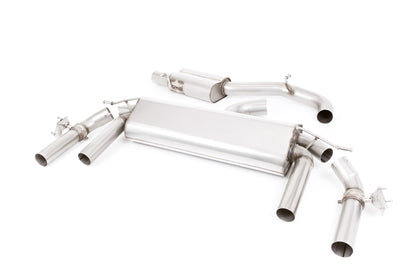 Milltek cat-back udstødning til Seat Ateca Cupra 300 4Drive, resoneret, tips i kulfiber – billede 3