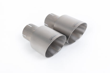 Milltek cat-back udstødning til Seat Leon Cupra R 310PS, ikke-resoneret, tips i børstet titanium – billede 6