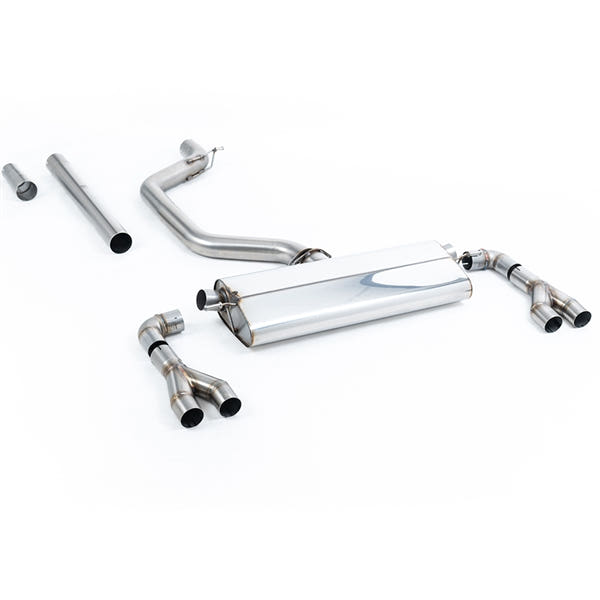 Milltek cat-back udstødning til Seat Leon Cupra Leon Mk4 hatchback 300ps, ikke-resoneret