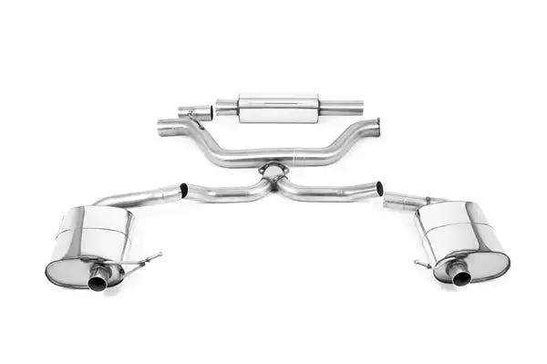 Milltek cat-back udstødning til Skoda Octavia vRS 2.0 TSI 245PS (MQB EVO Mk4) hatchback & Stationcar, resoneret
