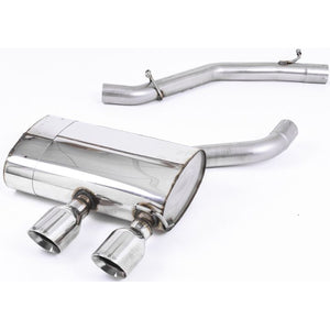 Milltek cat-back udstødning til Volkswagen Golf MK5 R32 3.2 V6, ikke-resoneret, polerede tips – billede 5