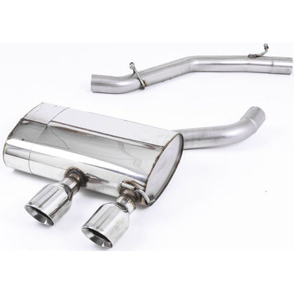 Milltek cat-back udstødning til Volkswagen Golf MK5 R32 3.2 V6, ikke-resoneret, polerede tips – billede 5