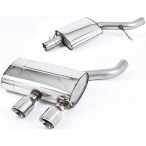 Milltek cat-back udstødning til Volkswagen Golf MK5 R32 3.2 V6, resoneret, polerede tips – billede 5