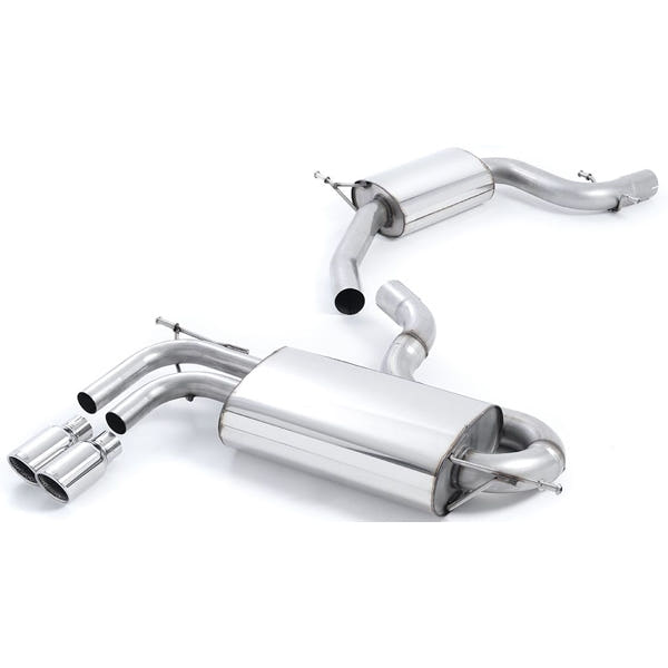 Milltek cat-back udstødning til Seat Leon Cupra 2.0T FSI 240PS, resoneret