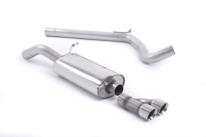 Milltek cat-back udstødning til Volkswagen Polo GTi 1.4 TSI 180PS 7spd DSG, ikke-resoneret, polerede tips – billede 5