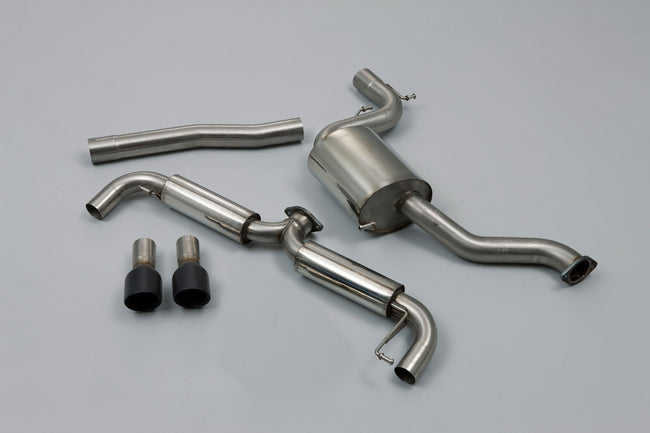 Milltek cat-back udstødning til Volkswagen Golf Mk6 GTi 2.0 TSI 210PS, race, sorte tips – billede 2