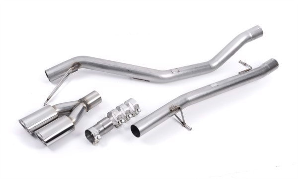 Milltek cat-back udstødning til Volkswagen Transporter \ Caravelle T5 LWB 2.0 BiTDI 180PS 2WD og 4MOTION, ikke-resoneret – billede 4