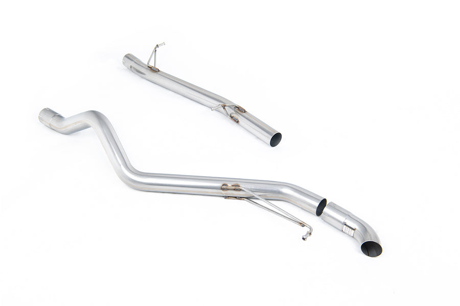 Milltek Cat-Back udstødning – VW Transporter \ Caravelle T5 LWB 2.0 BiTDI 180PS 2WD og 4MOTION – ikke-resoneret – produktbillede 1
