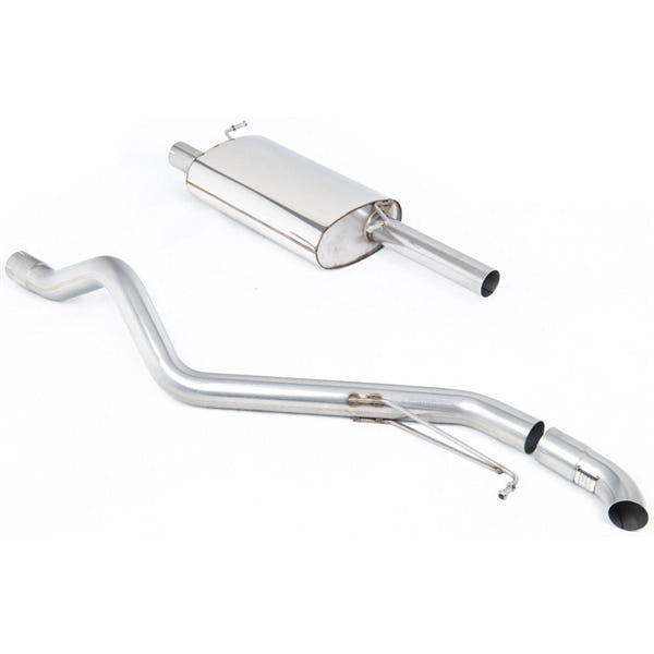 Milltek cat-back udstødning til Volkswagen Transporter \ Caravelle T5 LWB 1.9 TDi (85ps & 104ps) 2WD og 4MOTION, resoneret – billede 3