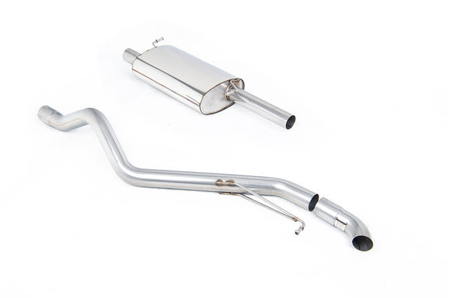 Milltek Cat-Back udstødning – VW Transporter \ Caravelle T5 LWB 2.9 140ps 2WD og 4MOTION – resoneret – produktbillede 1