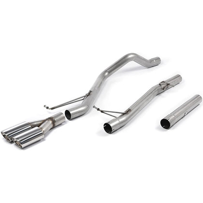 Milltek Cat-Back udstødning – VW Transporter \ Caravelle T5 LWB 1.9 TDI (85 HK & 104 HK) 2WD og 4MOTION – ikke-resoneret – produktbillede 6