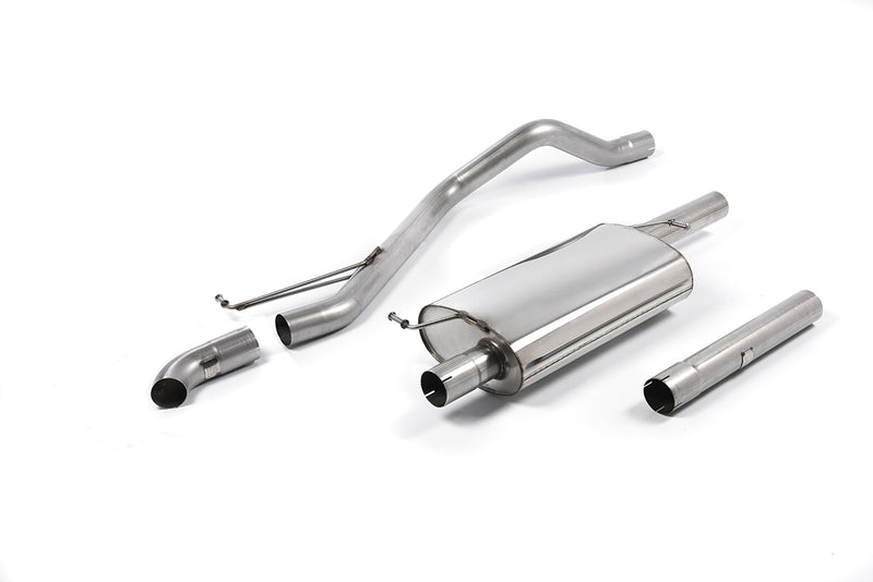 Milltek Cat-Back udstødning – VW Transporter \ Caravelle T5 LWB 2.0 BiTDI 180PS 2WD og 4MOTION – resoneret – produktbillede 1