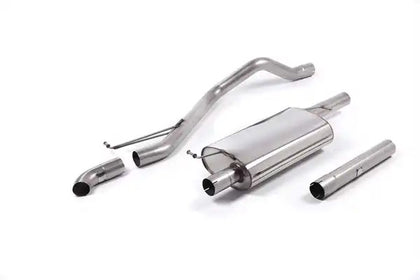 Milltek cat-back udstødning til Volkswagen Transporter \ Caravelle T5 LWB 1.9 TDi (85ps & 104ps) 2WD og 4MOTION, resoneret – billede 2