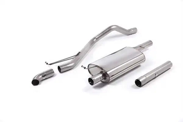 Milltek cat-back udstødning til Volkswagen Transporter \ Caravelle T5 LWB 1.9 TDi (85ps & 104ps) 2WD og 4MOTION, resoneret – billede 2