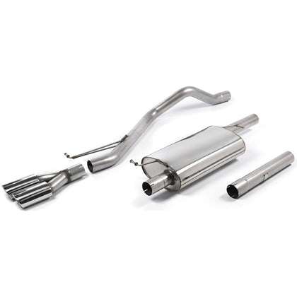 Milltek Cat-Back udstødning – VW Transporter \ Caravelle T5 LWB 2.0 (84ps & 102ps) 2WD og 4MOTION – resoneret – produktbillede 3