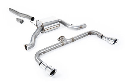 Milltek cat-back udstødning til Volkswagen Scirocco GT 2.0 TSi 200PS, polerede tips