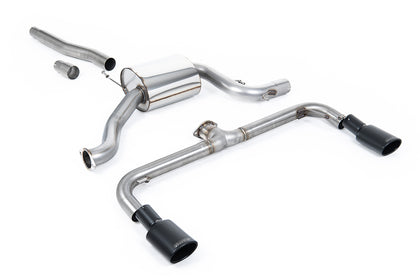 Milltek cat-back udstødning til Volkswagen Scirocco GT 2.0 TSi 200PS, sorte tips – billede 6