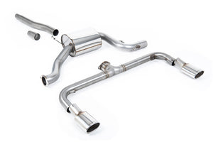 Milltek cat-back udstødning til Volkswagen Scirocco GT 2.0 TSi 200PS, polerede tips – billede 3