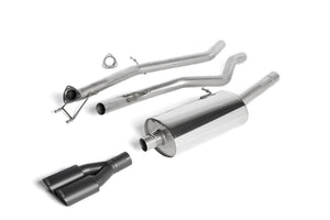 Milltek cat-back udstødning til Volkswagen Amarok 2.0 BiTDI 163 & 180PS, sorte tips