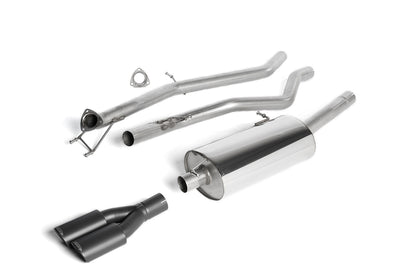 Milltek cat-back udstødning til Volkswagen Amarok 2.0 BiTDI 163 & 180PS, sorte tips