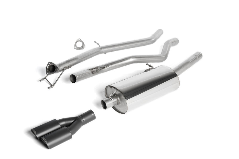 Milltek cat-back udstødning til Volkswagen Amarok 2.0 BiTDI 163 & 180PS, sorte tips