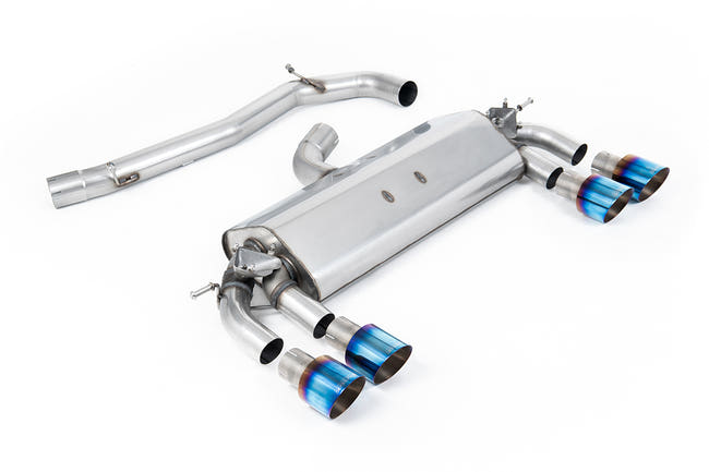 Milltek Cat-Back udstødning – VW Golf MK7 R 2.0 TSI 300PS – ikke-resoneret – produktbillede 1