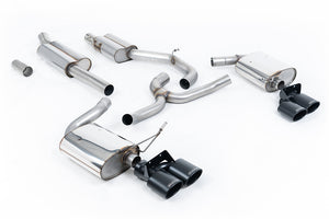 Milltek Cat-Back udstødning – VW Golf Mk7.5 R Stationcar / Variant 2.0 TSI 300PS – resoneret – produktbillede 4