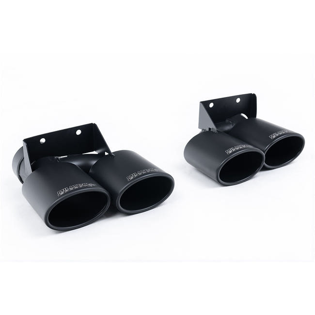 Milltek cat-back udstødning til Volkswagen Golf Mk7.5 R Stationcar / Variant 2.0 TSI 310PS, resoneret, sorte tips