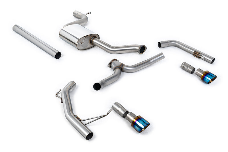 Milltek cat-back udstødning til Volkswagen Jetta Mk7 (MQB) GLi 2.0T, ikke-resoneret