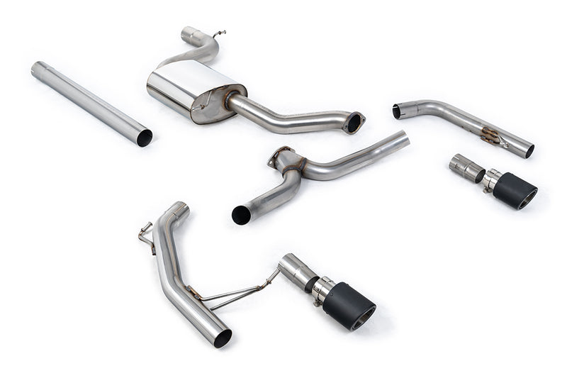 Milltek cat-back udstødning til Volkswagen Jetta Mk7 (MQB) GLi 2.0T, ikke-resoneret
