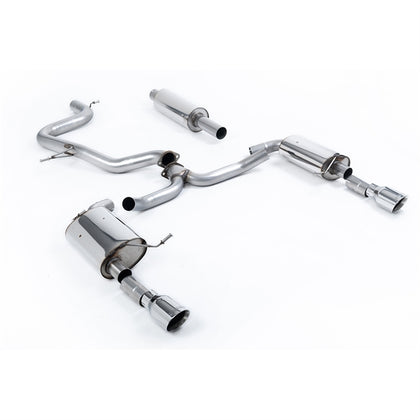 Milltek cat-back udstødning til Volkswagen Jetta Mk7 (MQB) GLi 2.0T, resoneret – billede 3