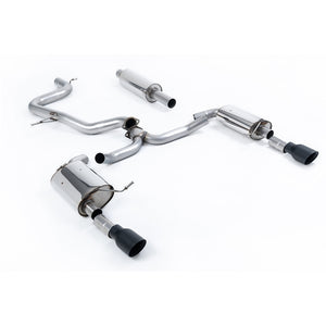 Milltek cat-back udstødning til Volkswagen Jetta Mk7 (MQB) GLi 2.0T, resoneret – billede 3