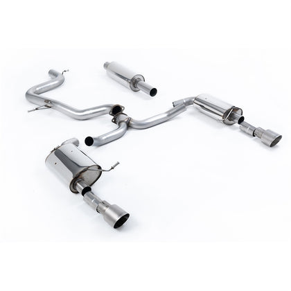 Milltek cat-back udstødning til Volkswagen Jetta Mk7 (MQB) GLi 2.0T, resoneret – billede 3