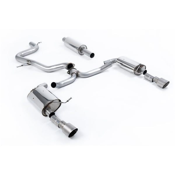 Milltek cat-back udstødning til Volkswagen Jetta Mk7 (MQB) GLi 2.0T, resoneret – billede 3