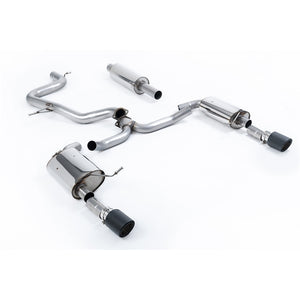 Milltek cat-back udstødning til Volkswagen Jetta Mk7 (MQB) GLi 2.0T, resoneret – billede 3