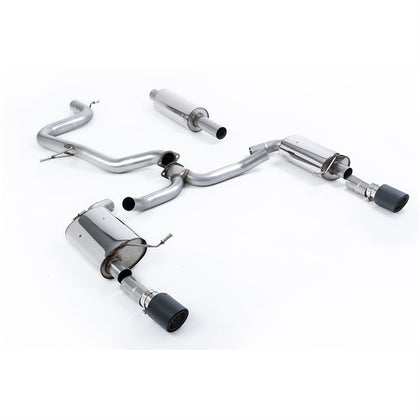 Milltek cat-back udstødning til Volkswagen Jetta Mk7 (MQB) GLi 2.0T, resoneret – billede 3