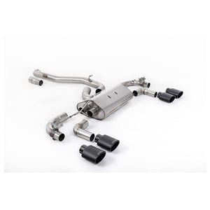 Milltek cat-back udstødning til Volkswagen Golf Mk7.5 R 2.0 TSI 300PS - 80mm Race Systems, race – billede 2