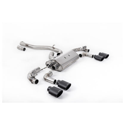Milltek cat-back udstødning til Volkswagen Golf Mk7.5 R 2.0 TSI 300PS - 80mm Race Systems, race – billede 2