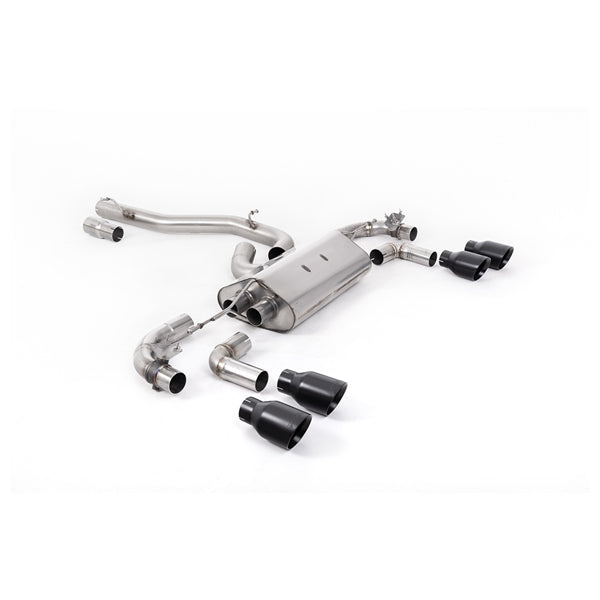 Milltek Cat-Back udstødning – VW Golf Mk7.5 R 2.0 TSI 300PS - 80 mm Race Systems – race-version – produktbillede 4