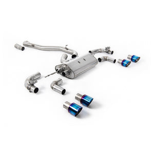 Milltek Cat-Back udstødning – VW Golf Mk7.5 R 2.0 TSI 300PS - 80 mm Race Systems – race-version – produktbillede 7