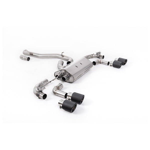 Milltek Cat-Back udstødning – VW Golf Mk7.5 R 2.0 TSI 300PS - 80 mm Race Systems – race-version – produktbillede 8