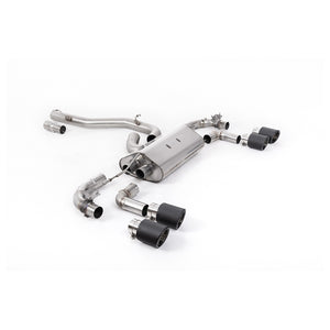 Milltek Cat-Back udstødning – VW Golf Mk7.5 R 2.0 TSI 300PS - 80 mm Race Systems – race-version – produktbillede 9