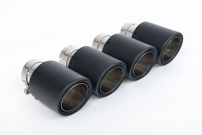 Milltek cat-back udstødning til Volkswagen Golf Mk7.5 R 2.0 TSI 300PS - 80mm Race Systems, race – billede 2