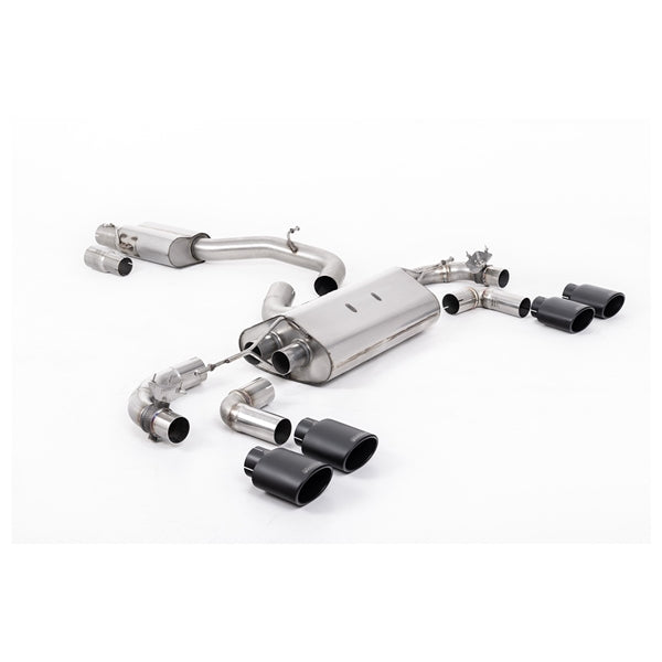 Milltek Cat-Back udstødning – VW Golf Mk7.5 R 2.0 TSI 300PS - 80 mm Race Systems – race-version – produktbillede 5