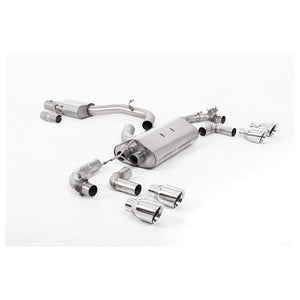 Milltek Cat-Back udstødning – VW Golf Mk7.5 R 2.0 TSI 300PS - 80 mm Race Systems – race-version – produktbillede 9