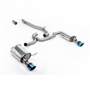 Milltek Cat-Back udstødning – VW Golf MK7 1.8 TSI Alltrack 4Motion – ikke-resoneret